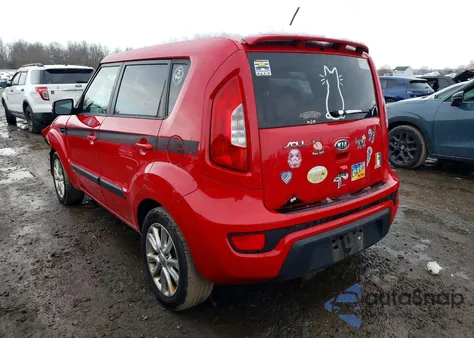 2012 Kia Soul + from USA, damaged, VIN KNDJT2A64C7418129